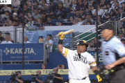 ソフトバンク、84試合目でついに！ 助っ人今季1号ホームラン