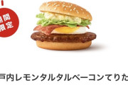マクドナルドの期間限定「瀬戸内レモンタルタルベーコンてりたま」、ガチで美味すぎる