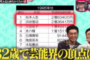 【悲報】ダウンタウン、32歳で頂点に昇り詰めてしまう