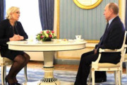海外「政界に流れるロシアマネー。フランスの大統領候補ルペンが露骨な親露政策を提示」