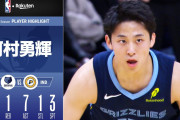 河村勇輝がNBAで初の二桁得点！3P3本10得点7アシストを記録し2way契約へ弾み