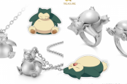 『ポケモン』本格的ジュエリー「カビゴン」のリング＆ネックレス登場