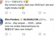 【にじさんじ】Ray、賞味期限2020年のラーメンで腹を壊す