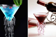 「凄く日本らしいな！！」触手が付いたカクテルグラスが海外で話題に