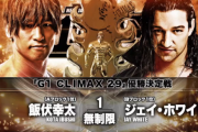 「G1 CLIMAX 29」優勝決定戦 飯伏幸太vsジェイ・ホワイト