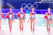 【動画】五輪・新体操　会場に響く『ムーンライト伝説』 ウズベキスタン代表、セーラームーン衣装で舞う