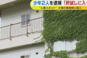 【社会】「肝試しに入った」廃病院に侵入、警官相手に暴れた少年2人を逮捕…建物内には女子高校生３人も