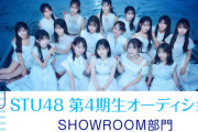 【STU48】『第4期生オーディション SHOWROOM部門』本選の個人ルームができる