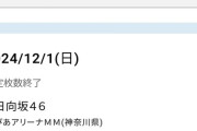【速報】丹生ちゃんの卒コン、無事売り切れる