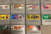 ワイ、大掃除でスーファミのソフトを懐かしむ