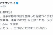 静岡新球団「最多セーブ経験者、通算1000安打の選手、元メジャーリーガーと交渉中」
