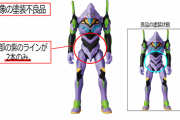 『エヴァンゲリオン大博覧会』大阪会場で販売されたエヴァ初号機のソフビ人形、まさかの塗装漏れが判明し公式が謝罪→レアだと逆に盛り上がってしまうｗｗｗ