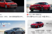 【反撃開始か】BYD、たった160万円のプラグイン・ハイブリッド車を発売