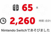 【マイニン】Switchの2023年のプレイ記録が見られるようになったぞ