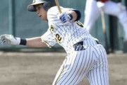 阪神・井上が逆転の6号3ラン　左腕・床田から8試合ぶりの一発