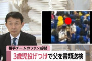 【悲報】子供を投げつけた阪神ファン、暴行の疑いで書類送検