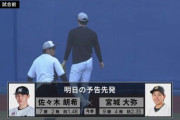 9/10 公示ｷﾀ━━(ﾟ∀ﾟ)━━!!ロッテ、本日先発の佐々木朗希とカスティーヨが昇格！代わりに東條抹消