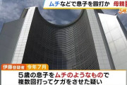 息子2人をムチで叩いた27歳の母親を逮捕 「言うことを聞かなかったから」