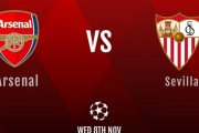 ◆UCL◆B組4節 アーセナル×セビージャ トロサールとサカのゴールでアーセナル完勝！セビージャシュート1本のみ、冨安前半で交代