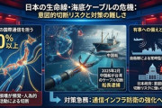 【速報】中国による「日本の海底ケーブル切断作戦」が苛烈化していたことが判明   復旧に2週間以上、自衛隊も為す術なし