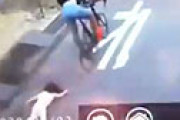 【動画】 福山市の路上で幼女が自転車に轢き逃げされ大けが　告発動画に衝撃走る