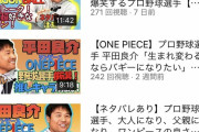 【悲報】平田良介さんのYouTube…