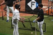 新庄監督　不調の松本剛に熱血マンツーマン指導「オッケー！ナイス！」