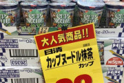 【画像】カップヌードル抹茶が投げ売りされててヤバイ……