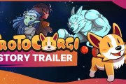 【朗報】横型シューティングゲーム『ProtoCorgi』が8月26日に配信決定！！Steamでは「レベルエディター機能」を含む体験版も配信開始