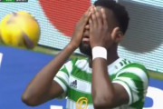 ◆悲報◆セルティックFWエドゥアールさん、古橋からの絶好のクロスをナイスクリア(´・ω・｀)