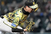 阪神・岩崎　江夏ほうふつ“炎の２１球”しびれた！１死三塁から連続Ｋで３連勝導く