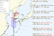 【中央日報】 台風９号、韓国と日本の気象庁の進路予想に食い違い