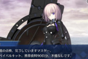 Fate/Grand Order マシュ「携帯食料90日分、不備なしです」これどうやって持ってんの？
