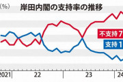 歴代ワーストを狙ってるのか？　〜　【毎日新聞世論調査】岸田内閣支持率17％、2カ月連続20％割れ