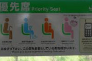 優先席に座ってたら隣にいたジジイに注意されてワロタｗｗｗｗ