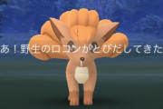 【ポケモンGO】「鼻水ロコン」が話題に･･･！寒さで鼻水を垂らしてる様に見える…！