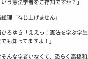 【悲報】一般人「小西洋之が憲法学者の名前を間違えてた」→「それはアベのせい！名誉毀損で訴える！」