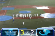 【DeNA対中日11回戦】DeNAが３－２で中日に降雨コールド勝利し４連勝！５回に代打・牧同点打！桑原決勝打！
