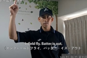 彡(^)(^)｢インフィールドフライやんけ！わざと地面に落としてゲッツー狙ったろ！｣