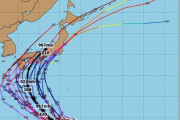 【悲報】台風19号、日本直撃コースへ