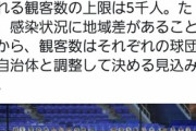 【朗報】プロ野球、7月10日から有観客試合へ！