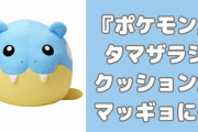 『ポケモン』変わり果てた姿のタマザラシ等身大クッションに「マッギョなのか、タマザラシなのか」