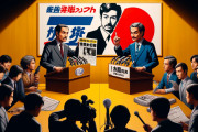立憲「蓮舫のビラ、党として承知してない」　共産「いや知らせましたよ。画像も御党が提供した物です」
