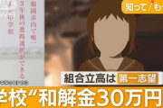 【画像】学校「願書出し忘れの件は和解金30万円で…」親「は？(ﾟдﾟ#)」