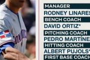【画像】WBCドミニカ代表、選手よりコーチ陣の方が豪華だったwwwwwwwwwwwwwwwwwwwwwwwwwwwwwwww