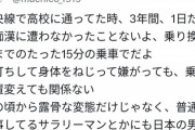 【悲報】アニメアイコン「3年間、毎日痴漢されていました…」←流石にヤバすぎないかこの国…