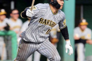 阪神・福島が対外試合でプロ初安打初打点　完璧に捉えた右前適時打にスタンドから大きな拍手