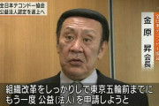 テコンドー協会会長さん、とんでもない顔をする