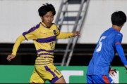 愛工大名電FW杉本悠悟(1年)_震災の影響で石川越境入学を断念した1年生が攻撃を活性化