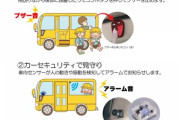 【朗報】加藤電機、子供の車内置き去り防止アイテムを開発 全座席を確認できるよう車両後部で解除するブザーを鳴らす